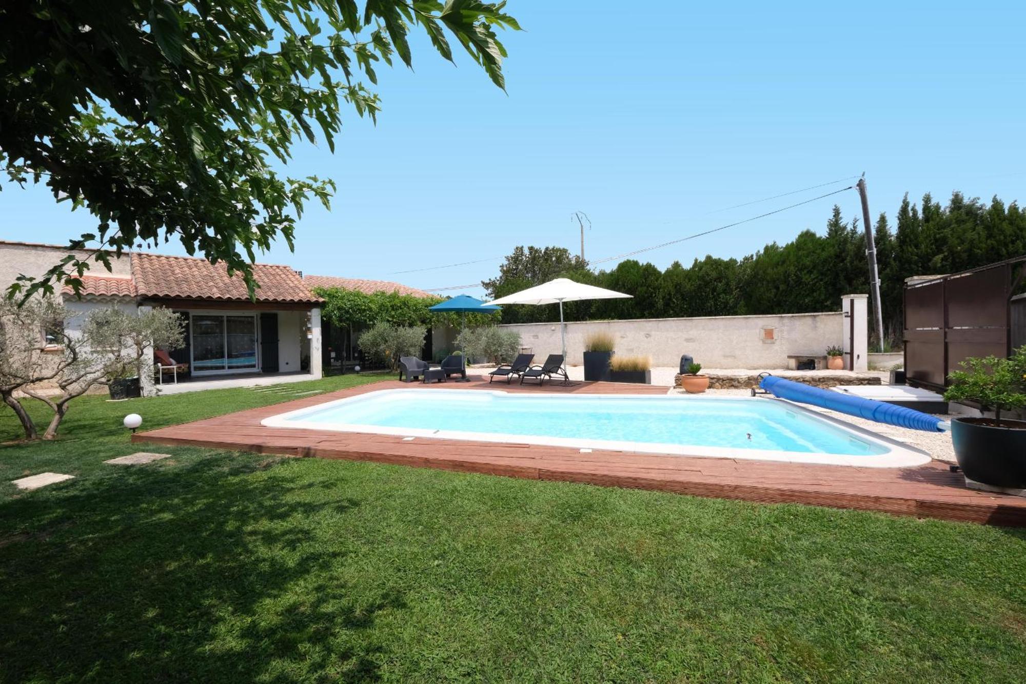 Very Pleasant House With Swimming Pool In Mouries, Near Les Baux De Provence In The Alpilles - 6 People Villa Exterior photo